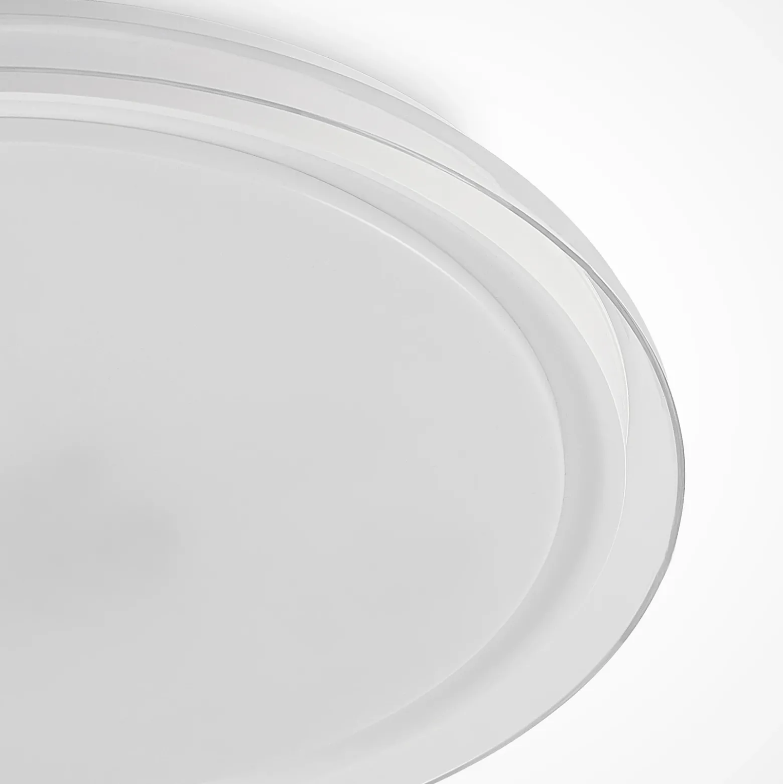 Lindby Plafón LED Sleya Ø 50 cm, blanco, CCT, atenuable