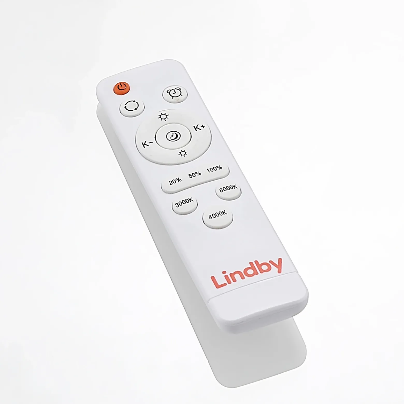 Lindby Plafón LED Sleya Ø 50 cm, blanco, CCT, atenuable
