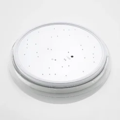 Lindby Plafón LED Sleya Ø 50 cm, blanco, CCT, atenuable