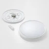 Lindby Plafón LED Sleya Ø 50 cm, blanco, CCT, atenuable