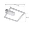 Lindby Plafón LED Yulla, blanco, detector de movimiento