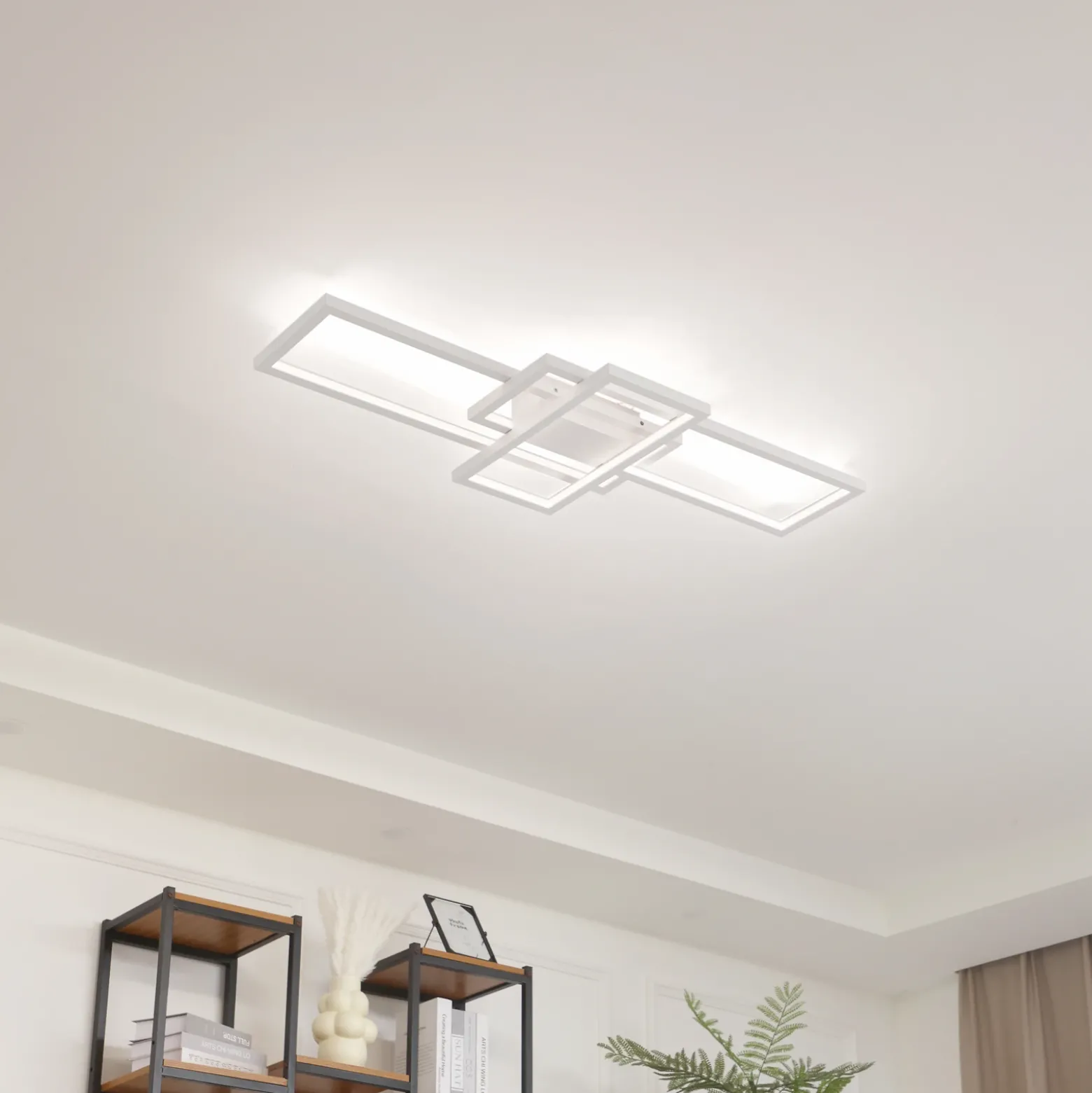 Lindby Poppy lámpara de techo LED atenuable