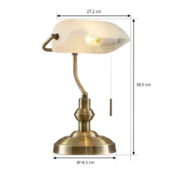 Lindby Profina lámpara de mesa, bronce