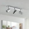 Lindby Remilan downlight de techo, cromo, largo