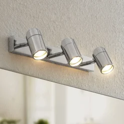Lindby Remilan downlight de techo, cromo, largo