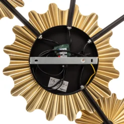 Lindby Senmia aplique en oro, 5 luces