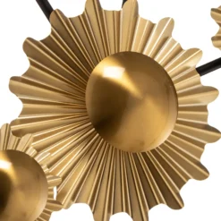 Lindby Senmia aplique en oro, 5 luces