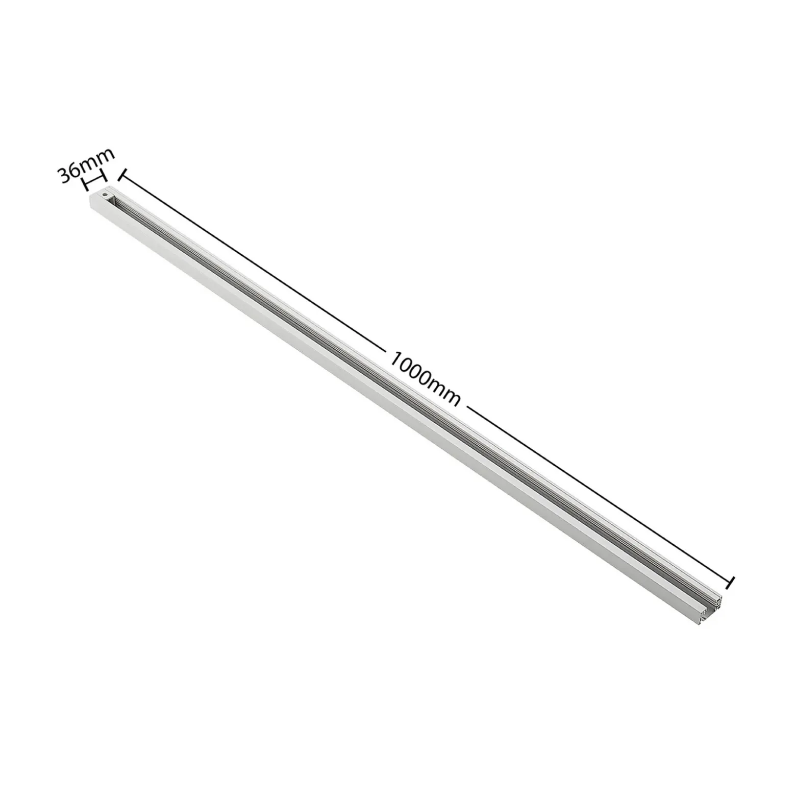 Lindby sistema de riel monofásico Linaro, GU10, 14 luces, blanco