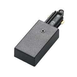 Lindby sistema de riel trifásico Linaro, GU10, 3 luces, negro