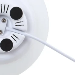Lindby Smart lámpara de mesa LED Cosmia, blanco, cristal, Tuya