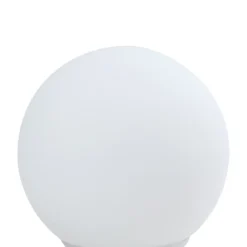 Lindby Smart lámpara de mesa LED Cosmia, blanco, cristal, Tuya