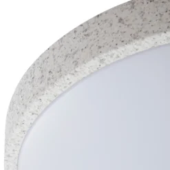 Lindby Smart lámpara LED de techo Elmor Ø39cm gris RGB CCT Tuya
