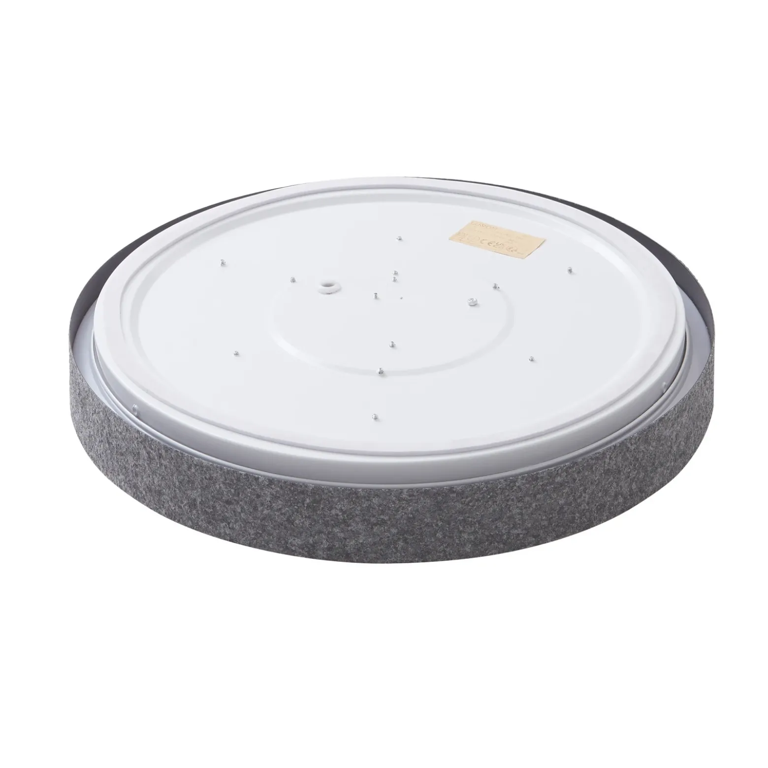 Lindby Smart lámpara LED de techo Elmor Ø 39 cm gris RGB CCT