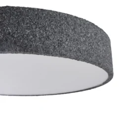 Lindby Smart lámpara LED de techo Elmor Ø 45 cm gris RGB CCT