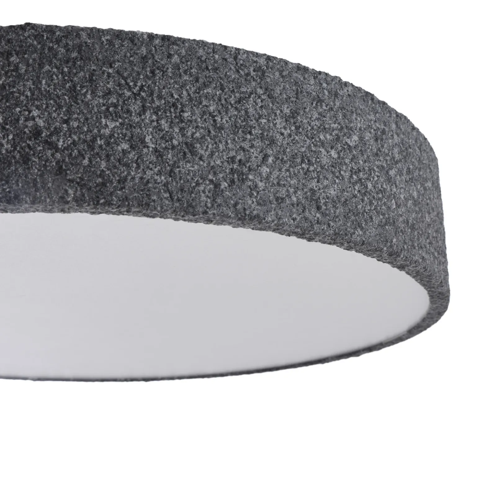 Lindby Smart lámpara LED de techo Elmor Ø 45 cm gris RGB CCT