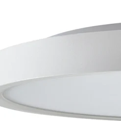 Lindby Smart plafón LED Deika, Ø 40 cm, blanco, Tuya