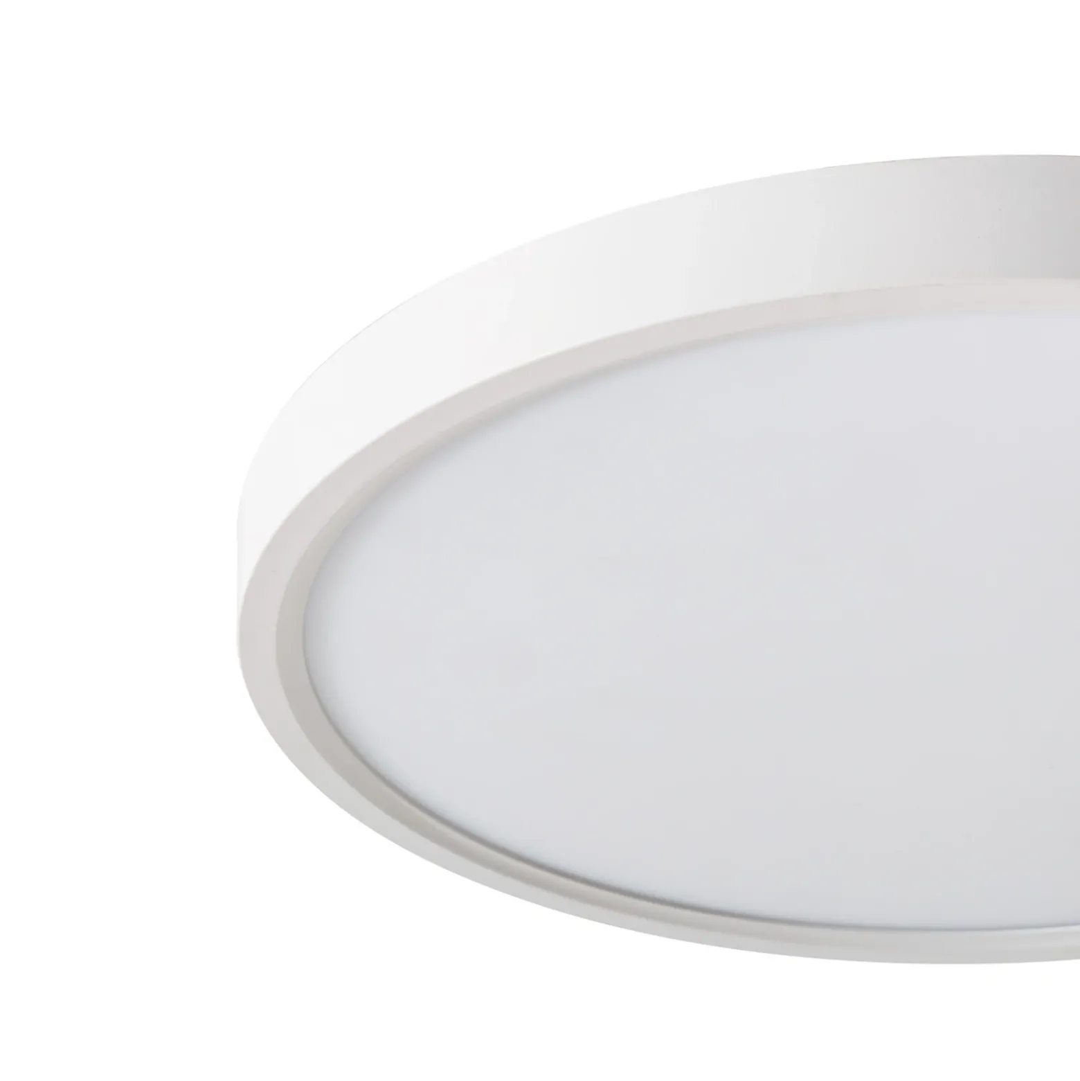 Lindby Smart plafón LED Deika, Ø 30 cm, blanco, Tuya