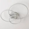 Lindby Smart Plafón LED Tula, control remoto, Tuya CCT