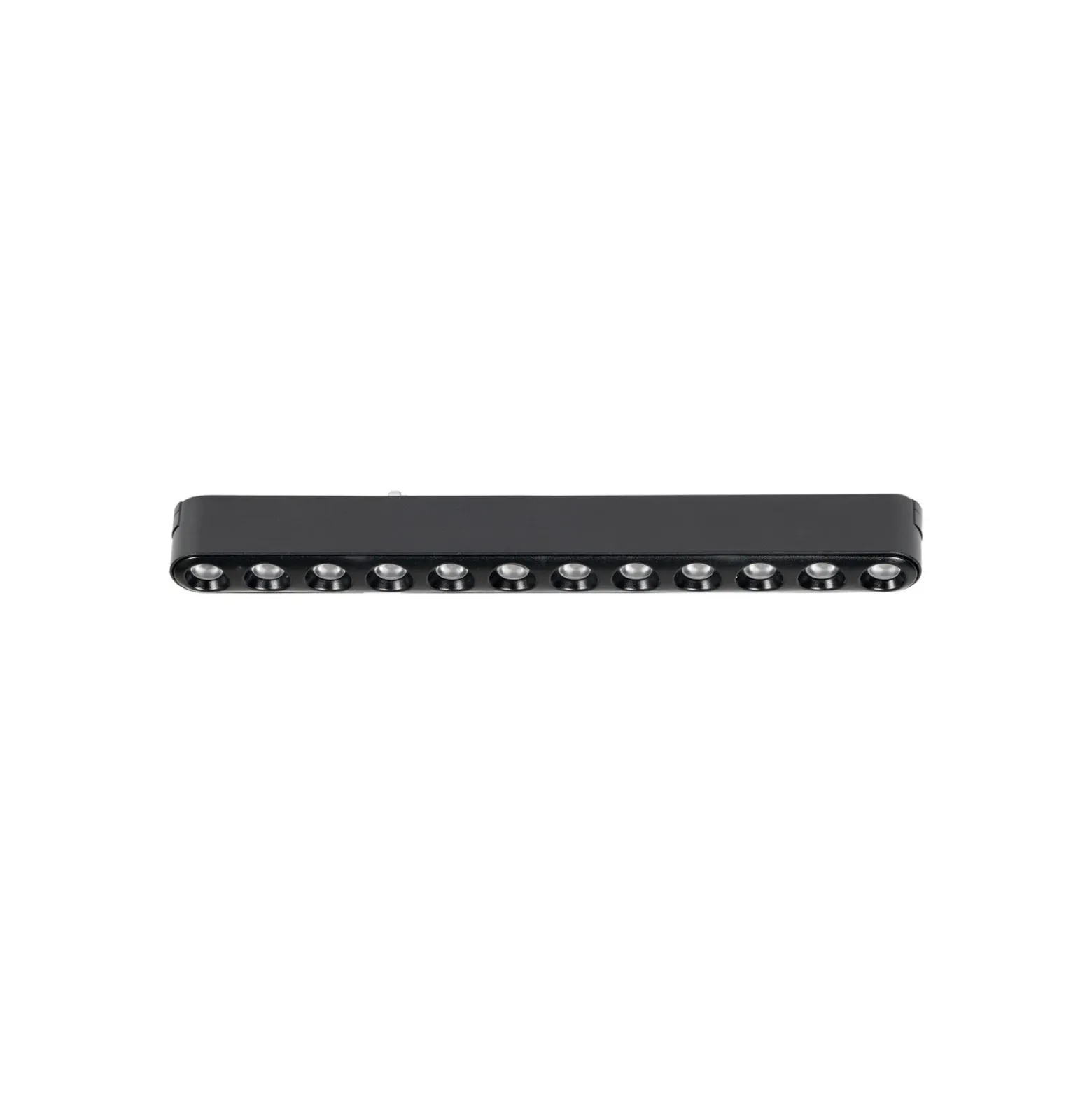 Lindby tira LED 48V Lumaro,negro,12 puntos,2,4cm,atenuable