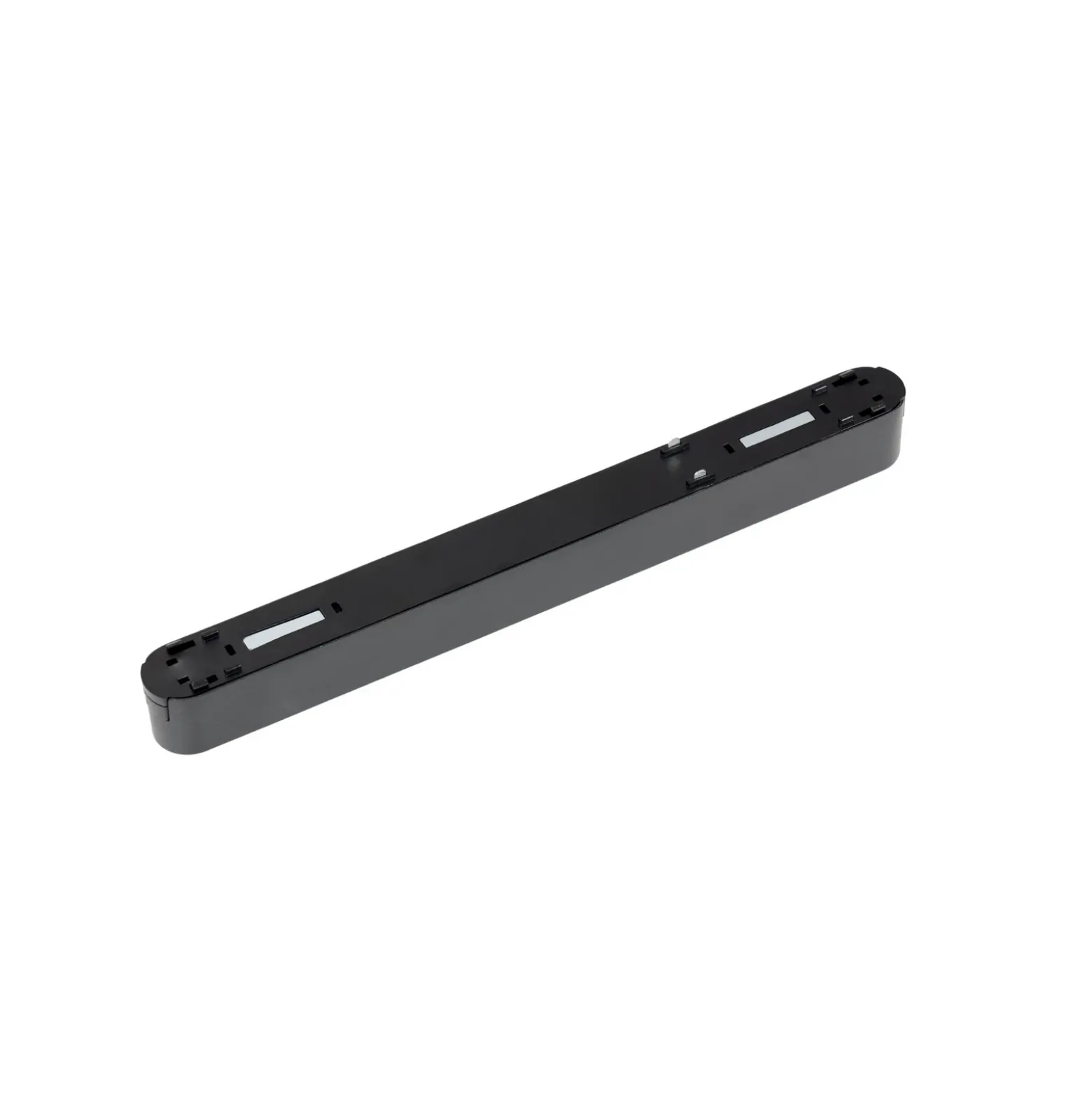 Lindby tira LED 48V Lumaro,negro,12 puntos,2,4cm,atenuable
