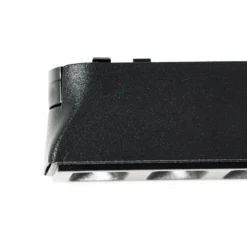 Lindby tira LED 48 V Lumaro,negro,6 puntos,2,5cm,atenuable
