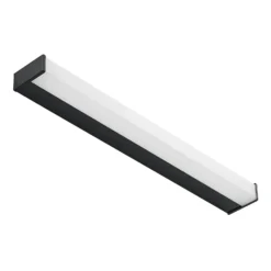 Lindby Ulisan aplique LED de baño, angular 58,8 cm
