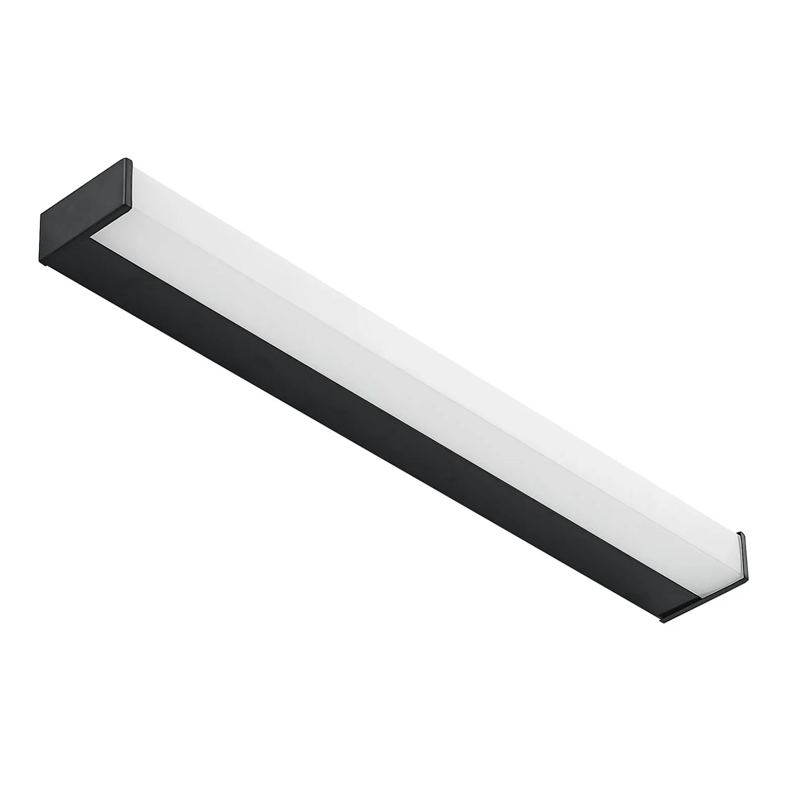 Lindby Ulisan aplique LED de baño, angular 58,8 cm