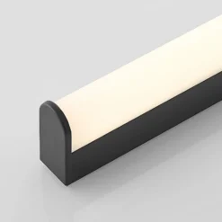 Lindby Ulisan aplique LED de baño, redondo 88,8 cm