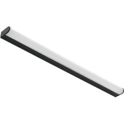 Lindby Ulisan aplique LED de baño, redondo 88,8 cm