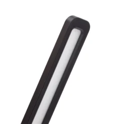 Lindby Valtorin Lámpara de mesa LED, negra