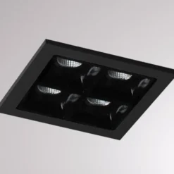 Liro lámpara empotrada LED negro 34° 3.000 K