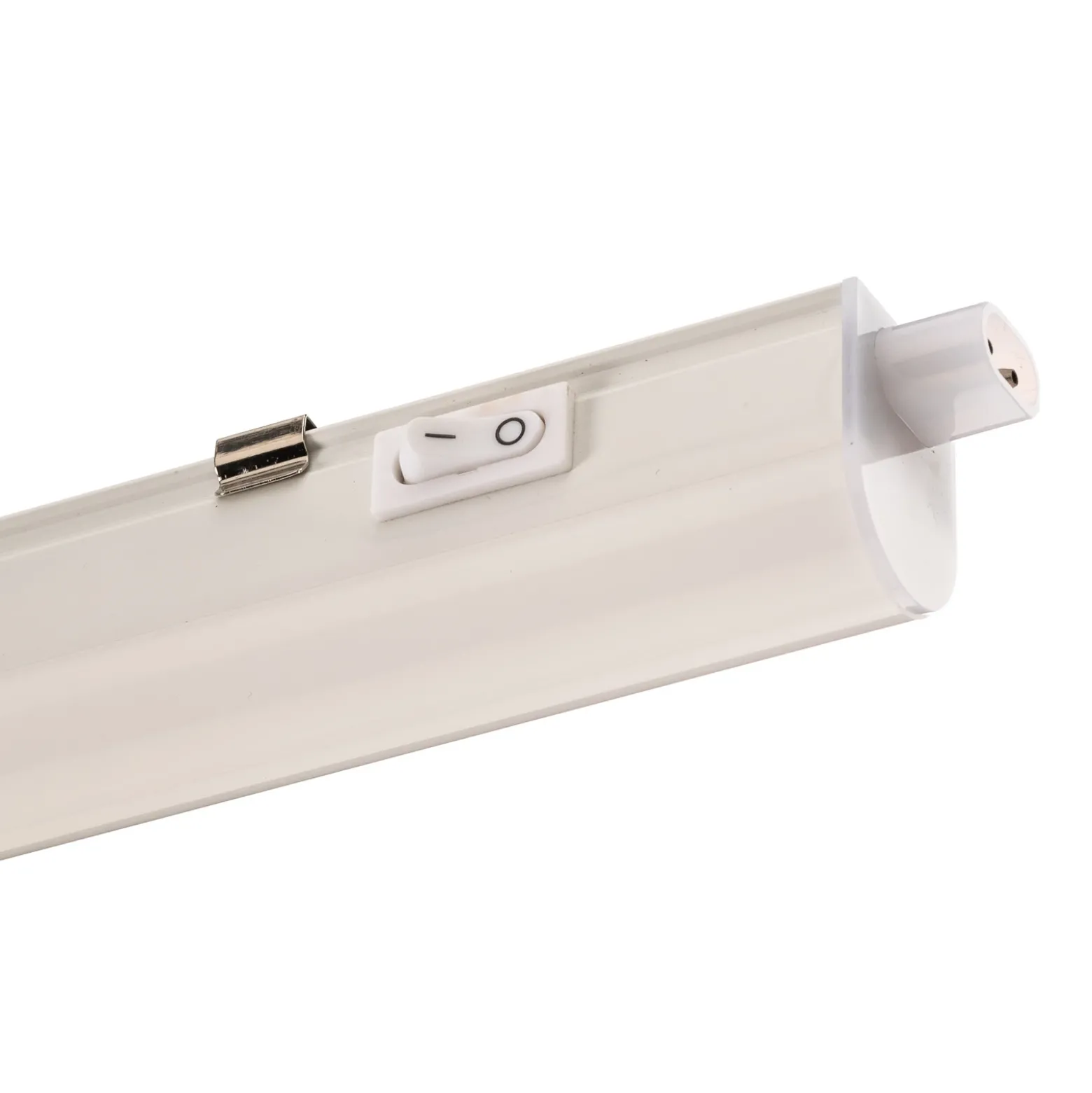 Listón luminoso LED Eckenheim blanco, interruptor