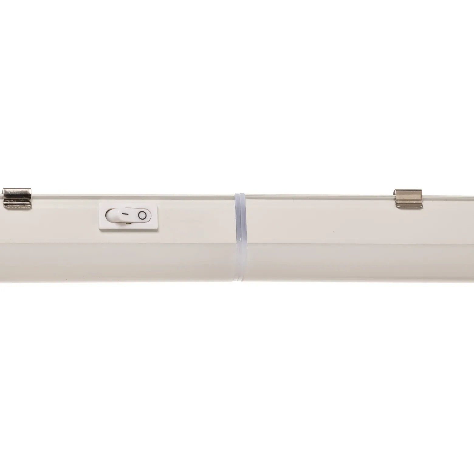 Listón luminoso LED Eckenheim blanco, interruptor