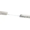 Lámpara bajo mueble Kob LED, níquel mate