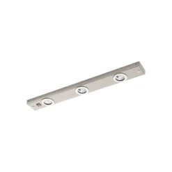 Lámpara bajo mueble Kob LED, níquel mate