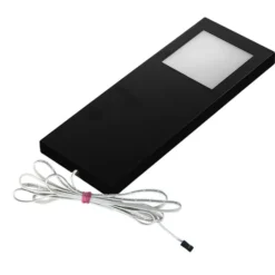 Lámpara bajo mueble LED Slim-Pad F 3.000K negro