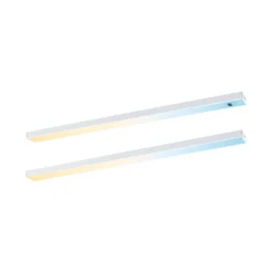 Lámpara bajo mueble Paulmann Inline, kit de inicio de 2 unidades, blanco, 35