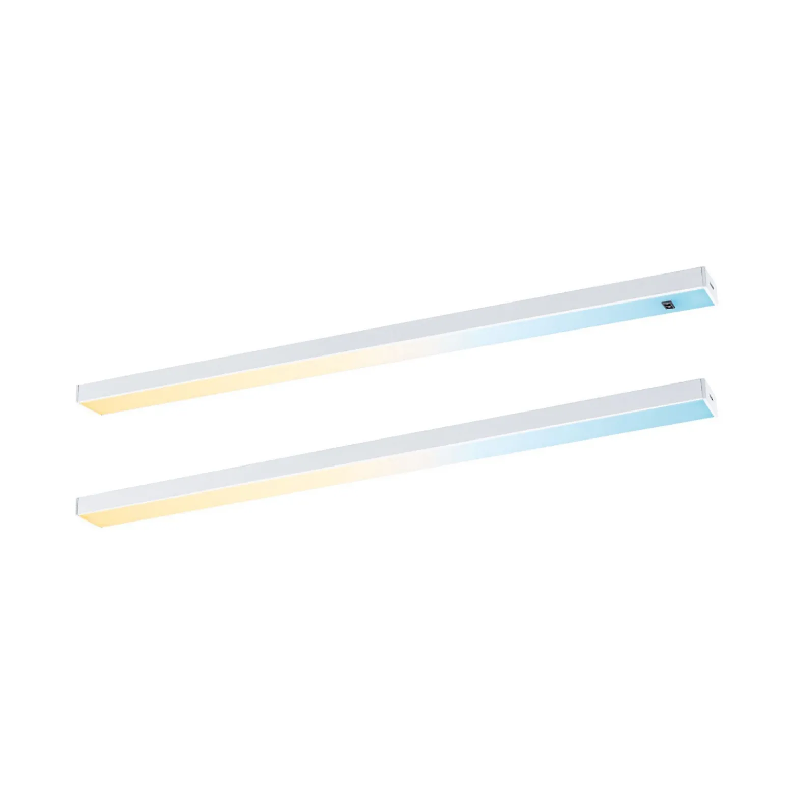 Lámpara bajo mueble Paulmann Inline, kit de inicio de 2 unidades, blanco, 35