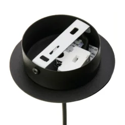 Lámpara colgante Alas, negro, metal, suspensión 135 cm, GU10