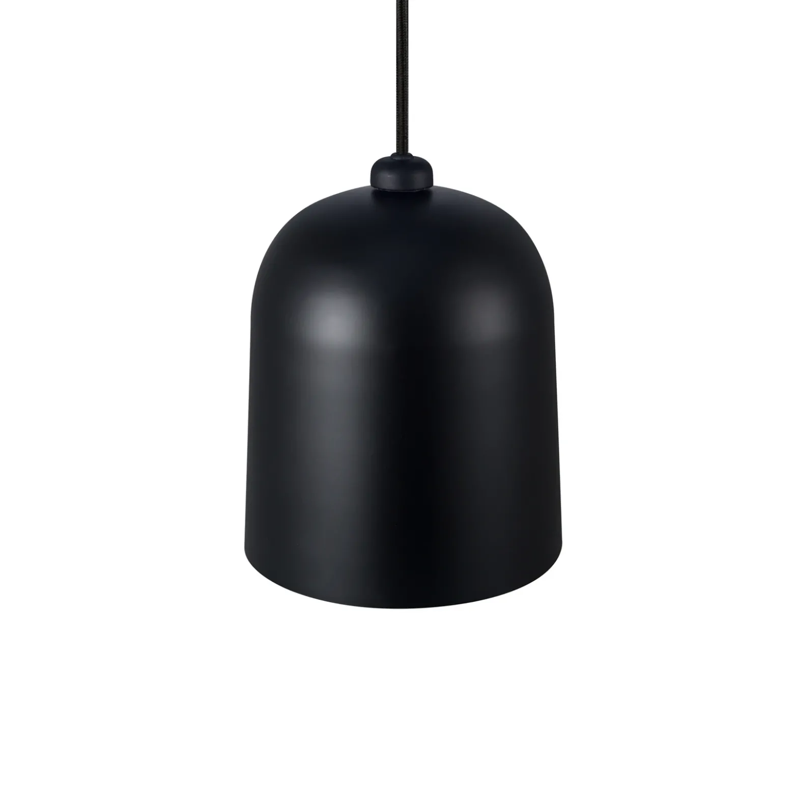 Lámpara colgante Angle E27, negro