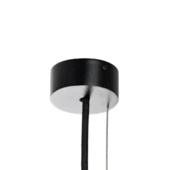 Lámpara colgante Arcchio Brinja, negro, 120 cm, 4 luces, GU10
