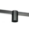 Lámpara colgante Arcchio Brinja, negro, 120 cm, 4 luces, GU10