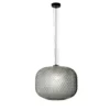 Lámpara colgante Ashford, gris ahumado, Ø 40 cm, cristal