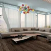 Lámpara colgante Aurinia multicolor Ø 98 cm