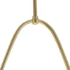 Lámpara colgante Avalon con pantalla de vidrio oro
