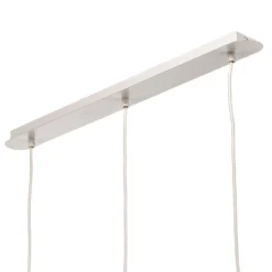 Lámpara colgante Barbado, 3 luces, en blanco