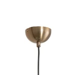 Lámpara colgante Berceste 9201, Ø 15 cm, dorada, hierro, E27