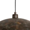 Lámpara colgante Berceste, Ø 60 cm, latón envejecido, metal
