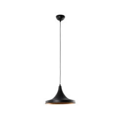 Lámpara colgante Berceste 193-S Ø30cm negro/oro