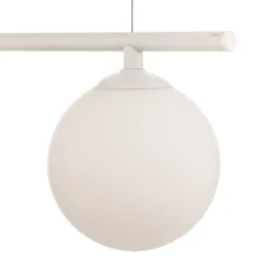 Lámpara colgante Beryl, 3 luces, blanco